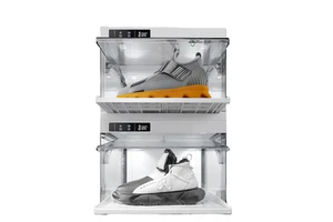 Modern Design Foldable Electric Shoe Box Light-Up Acrylic Plastic Home Storage Durable Eco-Friendly China Factory Wholesale