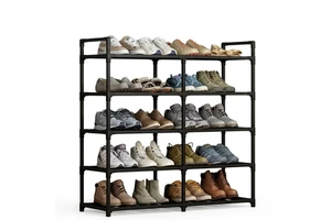 High Quality Modern Bamboo Wooden Shoe Display Racks Organizer Storage For Home