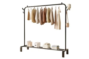 Heavy-Duty Metal Coat Rack Stand with Tree Hanger Modern Design for Home or Hotel for Bedroom or Living Room Storage