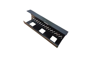 Metal Stamping No Drno Drilling Extendable Under Desk Cable Management Tray Cord Organizer With Clamp