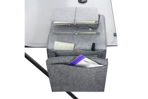 Multifunctional Travel Digital Cable Storage Bag Lightweight Felt Dustproof Eco-Friendly Foldable Electronic Accessories