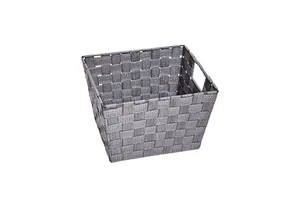 Handwoven Custom Color Desktop Nylon Storage Baskets