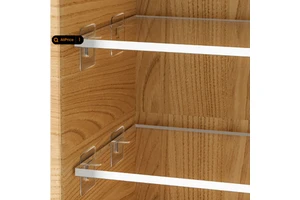 Customizable Acrylic Space Saver - Create DIY Drawer & Shelf Inserts for Home, Retail, or Workshop