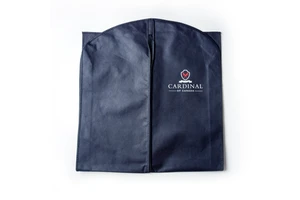 Large Capacity 60L Non-Woven Garment Bag - Breathable Recyclable Foldable Clothing Storage with Zipper Closure