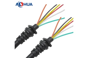 ODM OEM Customized Cable Assembly Protecting Wire Jacket Fixing Cable PVC Strain Relief Cable Gland On Junction Box