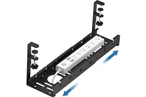 Raceway Wires Cable Tidy Organizer Storage Holders & Racks No Drill Retractable Metal Customize Multifunction Carbon Steel