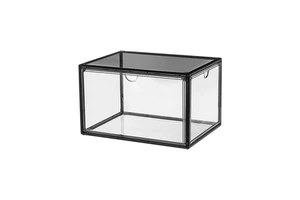 High Quality Transparent Front Plastic Stackable Shoe Box Custom High Heel Rectangle Underbed Foldable Sliding Drawer Modern