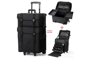 Wholesale Factory Direct Sell Cosmetic Storage Box - Large Capacity Waterproof Makeup Artist Toolbox for Nail Art Tattoo