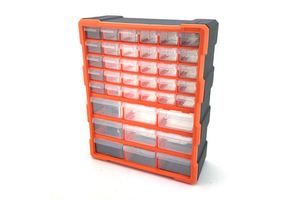 39-Drawer Waterproof Plastic Storage Cabinet Hardware Organizer Durable Parts Box 3-Year Warranty Factory Wholesale Bulk Supply