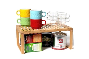 Wholesaler Kitchen Storage Cabinet Shelf Organizers for Pantry Countertop Bathroom Nature Multi-functional