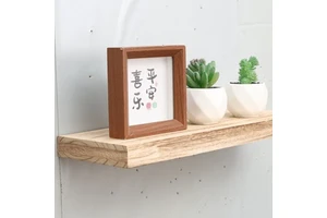 Modern Home Wooden Floating Storage Rack Wall Mounted Storage Rack Can Be Used for Home Storage and Organization