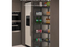 Galaxy Glass High Pull Out Organizer 6/5/4/2 Layer Pantry Storage Glass Type Organizer with Holders for Kitchen Hardware