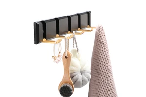 Wall Mounted Foldable Clothes Hook Rack Robe Hook Coat Hook
