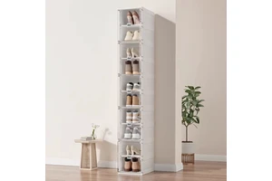 Factory Supply Portable Shoes Box Plastic Storage Transparent Shoes Box Organizer Customised Shoe Box