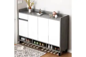 Modern Custom Shoe Cabinet, Large-capacity Storage Device, Environmentally Friendly Materials.