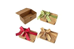 Rustic Touch Seagrass Gift Box/ Gift Basket for Christmas, Birthday/ Wedding or Any Holiday Cheap Price Wholesale Vietnam