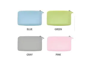 ISO Certified Organizer Premium Manufacturer Custom Cosmetic Pouch Silicone Brush Bag Durable Waterproof Makeup Travel Bag