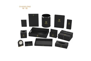 Custom PU Leather Hotel Shoe Basket Storage Box Guest Room Organizer Closet Supplies OEM Supplier Factory Price