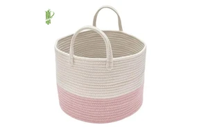 Best braided storage basket clothes model VGA LB21 storage baskets extra large woven laundry baskets