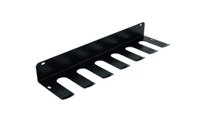 Dual-Tier Multi-Functional Metal Wall Hanging Storage Rack with Hook Display