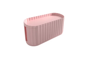 Plastic Wire Cable Organizer Storage Power Lid Strip Management Junction Box Router Finishing Socket Storage Box