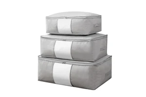 Large Capacity 3 Sizes Storage Bag for Clothes Waterproof Cabinet Wardrobe Organizer for Quilt Pillow Bedding-Cleaning Tool