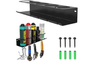 Wall Mounted Spray tank Storage Rack Tool Rack Multi Functional Iron Tool Rack in Garage Wall Storage Rack