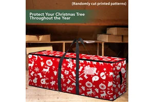Christmas Tree Storage Bag, Heavy-duty, Wide Opening, Oversized Storage Container, Suitable for Storing the Tree and Decorations