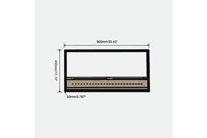 Fashion High Quality Aluminium Multifunctional Wall-Mounted Storage Rack Custom Compatible Wall Mount Organizer for Household