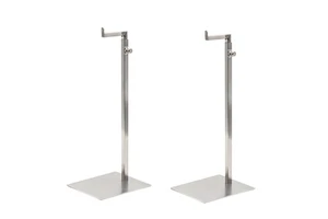 Hot Selling Modern Electroplated Stainless Steel Desktop Bag Display Stand Eco-Friendly Foldable Bracket Shelf Adjustable Height