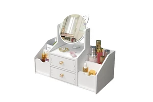 Desktop Dressing Table Cosmetics Storage Box Skin Care Jewelry Finishing Rack Multi-Functional Household Drawer Type