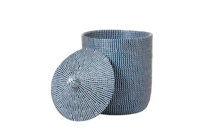 Hot New Design Jute Seagrass Storage Basket Woven Basket Durable Handwoven For Home Organizing