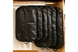 Wholesale Fireproof Non-Woven Garment Bags Fashion Unisex Moisture-proof Insect-proof Dustproof Clothes Storage Bag