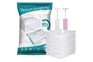 Hot Selling Environmental Vacuum Storage Bag Wardrobe Saver Zipper Explosion Proof 7-Layer PA+PE Material Clothes Mattress