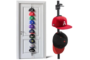 Hanging Door-Mounted Hooks & Rails Durable Plastic Modern Multifunction Clothing Hat Storage Organizer Baseball Caps Living Room