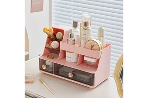 Cosmetics Storage Box Drawer-type Dust-proof Storage Rack Desktop Multi-functional Skin Care Product Organizing Container