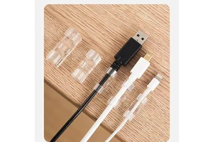 Desktop Data Cable Storage and Arrangement of Self-adhesive Wire Desktop Fixer Wire Trimming and Winding Device Wire Fixer