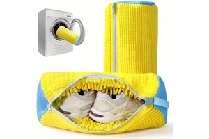 Aofeite Polyester Shoe Washing Machine Bag Reusable Washable Foldable Bag 39x19cm Custom Logo For Home Use