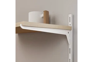 Adjustable Single-S-50 Metal Shelf Supports Wall Bracket Floating Storage Holders Racks for Home Wall Storage