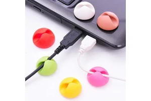 Soft Silicon Cable Organizer