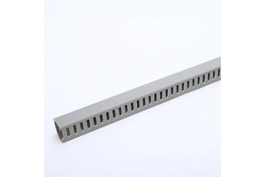 Anti-Corrosion Industrial Gray High/Low Temp Resistant Industrial Control Panel Network Server Rack Wire Organizer Open Slot