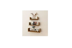 Best Quality Wooden Wall Rack and Best Price Home Storage & Organization Wooden Customization Wooden Wall Bookcase Rack