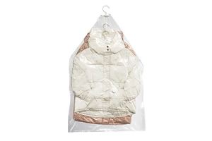 Wholesale Household Transparent Hanging Compression Coat Bag Large Plastic Wardrobe Storage Artifact with Dustproof Feature