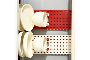 Factory Direct Creative Kitchen Drawers Organizers for Dishes Supply Drawers and Cabinet Organizers DIY Stack Dishes Rack