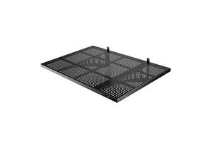 Storage Rack Warehouse Storage Solution - Metal Wall Mounted Shelving with Adjustable Levels, for Heavy Item Organization