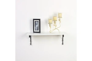 Wooden Wall-mounted Storage Racks Home Office Shelving Units for Kitchen Living Room Home Office Wall-mounted