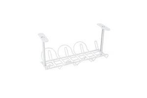 Hot Selling Cable Wire Rack Table Bottom Hanging Basket Shelf Organizing Plug-in Cable Board Storage Rack