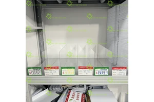 Fashionable Crystal-Like PVC Shelf Organizers - Tidy Cabinets & Store Shelves