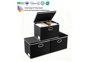 Bedroom Quilt Clothes Storage Bin Foldable Storage Bag Durable Closet Organizer Storage Containers Clear Window Kids Toy Cubes