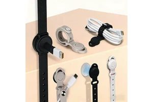YDS Cable Management Ties Organizer for Phone Accessory Cord Wrap Cord Holder Cable Organizer for Small Home Appliances Use